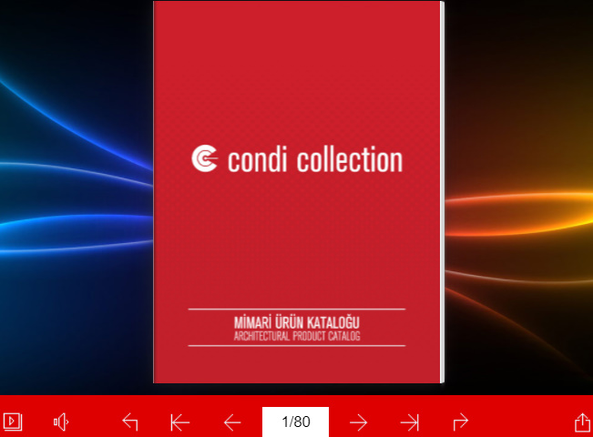 Condi Collection Condi Collection Siber Katalog